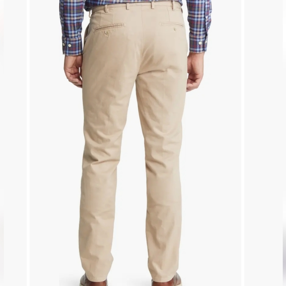 Peter Millar Pilot Flat Front Stretch Cotton Twill Pants...Size ...40 - Picture 2 of 8